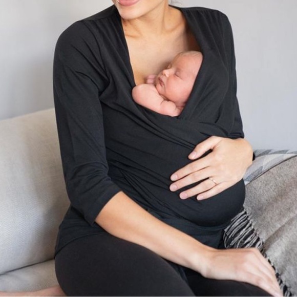 Seraphine Tops - Seraphine Skin To Skin Top size S Black